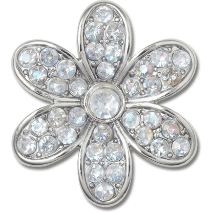 Silver Mnchrm Daisy 1 Jibbitz™ charms - Crocs