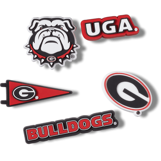 University of Georgia 5 Pack Jibbitz™ charms Women|Men|Kids|Jibbitz™ Charms Online