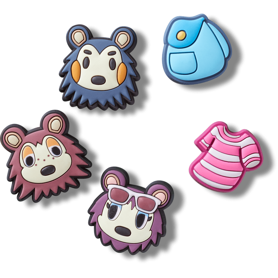 Animal Crossing Creator 5 Pack Jibbitz™ charms Women|Men|Kids|Jibbitz™ Charms Outlet