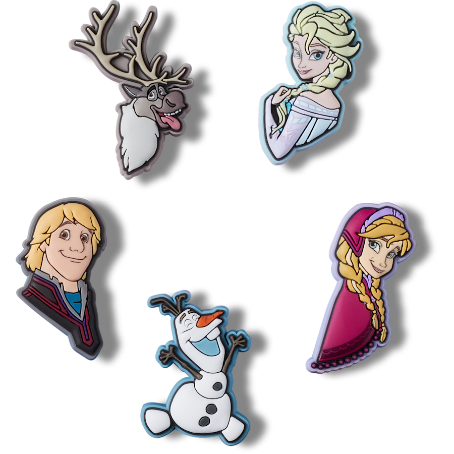 Frozen 5 Pack Jibbitz™ charms Women|Men|Kids|Jibbitz™ Charms Discount