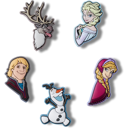 Frozen 5 Pack Jibbitz™ charms - Crocs