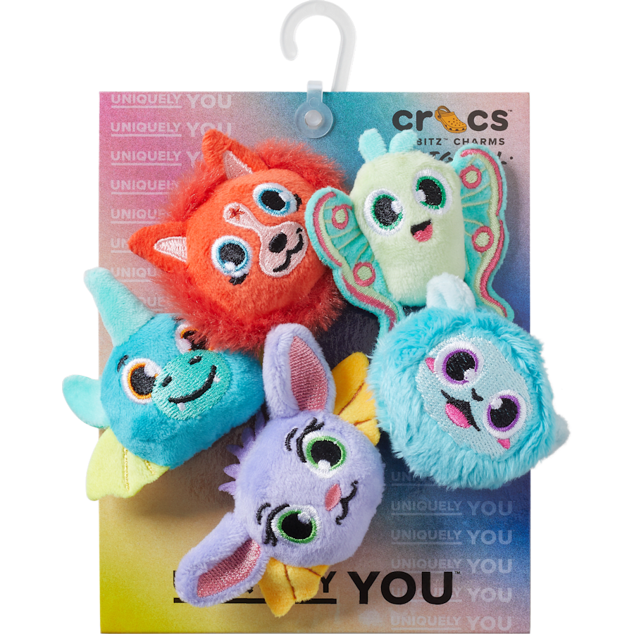 Fuzzy Fantasy Animals 5 Pack Jibbitz™ charms Women|Men|Jibbitz™ Charms Online