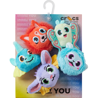 Fuzzy Fantasy Animals 5 Pack Jibbitz™ charms - Crocs