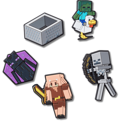 Minecraft 5 Pack Jibbitz™ charms - Crocs