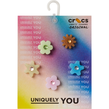 Enlighten Flower 5 Pack Jibbitz™ charms - Crocs