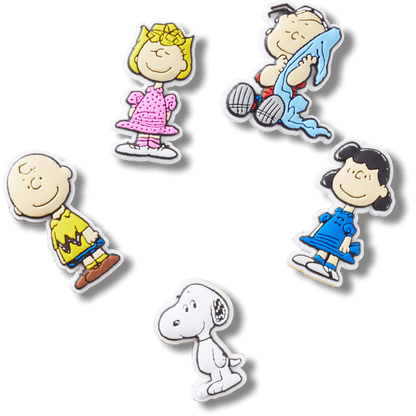 Peanuts II 5 Pack Jibbitz™ charms - Crocs