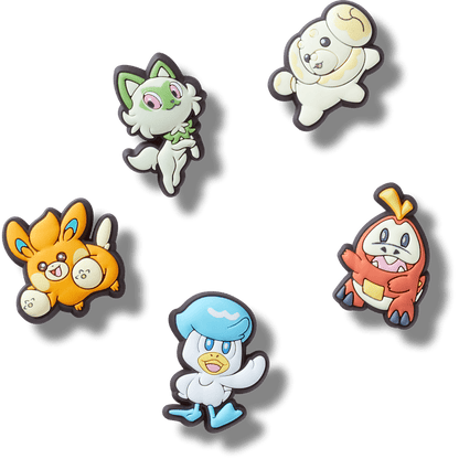 Pokemon Paldea 5 Pack Jibbitz™ charms - Crocs