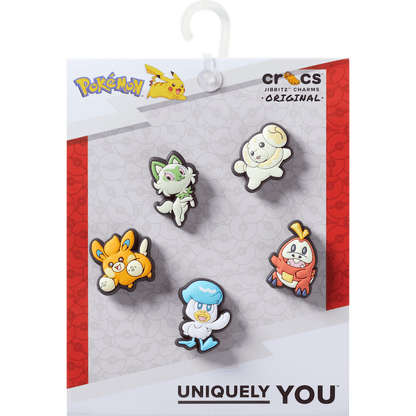 Pokemon Paldea 5 Pack Jibbitz™ charms - Crocs