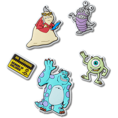 Monsters Inc 5Pck Jibbitz™ charms - Crocs