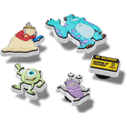 Monsters Inc 5Pck Jibbitz™ charms - Crocs