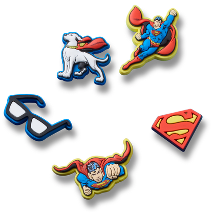 Superman 5 Pck Jibbitz™ charms - Crocs