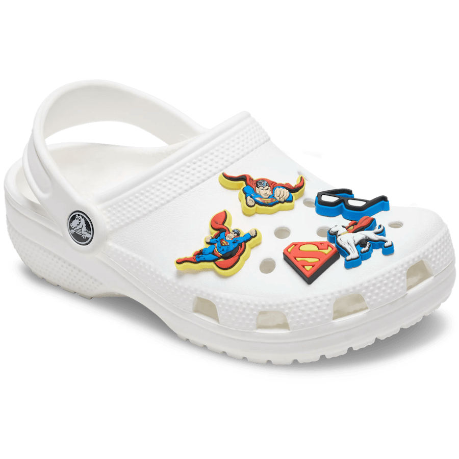 Superman 5 Pck Jibbitz™ charms Women|Men|Kids|Jibbitz™ Charms For Sale