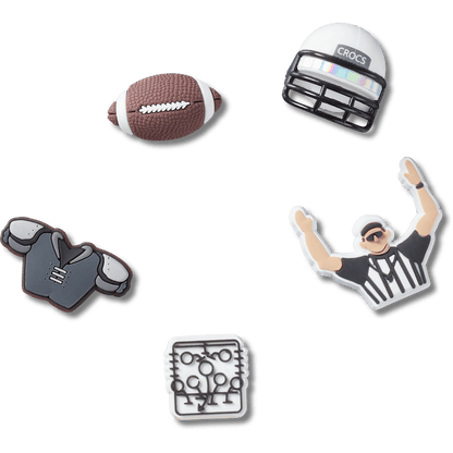 Football Team 5 Pack Jibbitz™ charms - Crocs