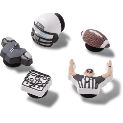 Football Team 5 Pack Jibbitz™ charms - Crocs