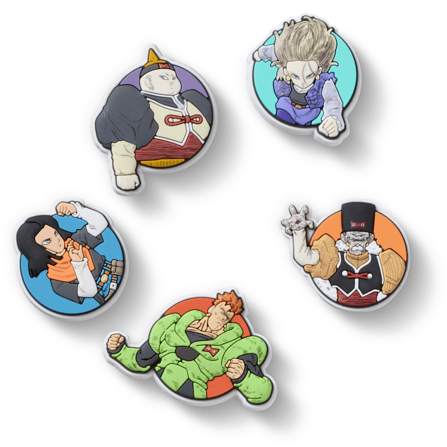 Dragon Ball Z 5 Pack 2 Jibbitz™ charms Women|Men|Kids|Jibbitz™ Charms Discount