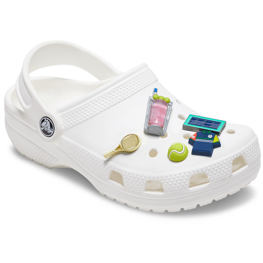 Day at The Tennis Court 5 Pack Jibbitz™ charms Women|Men|Jibbitz™ Charms For Sale