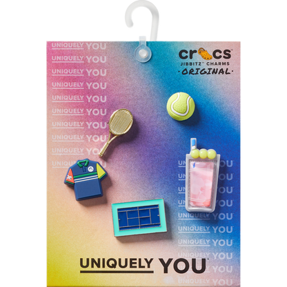 Day at The Tennis Court 5 Pack Jibbitz™ charms - Crocs