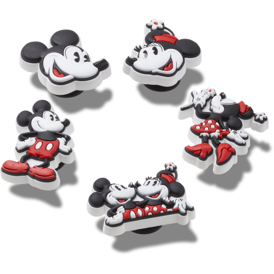 Mickey and Minnie PVC 5 Pack Jibbitz™ charms Women|Men|Kids|Jibbitz™ Charms On Sale