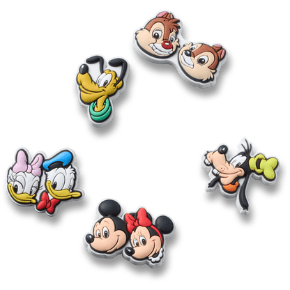 Mickey and Friends PVC 5 Pack Jibbitz™ charms - Crocs