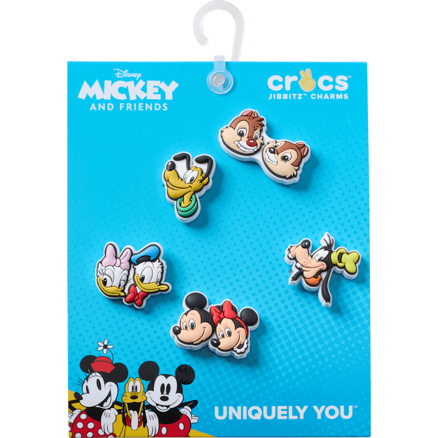 Mickey and Friends PVC 5 Pack Jibbitz™ charms Women|Men|Kids|Jibbitz™ Charms For Sale