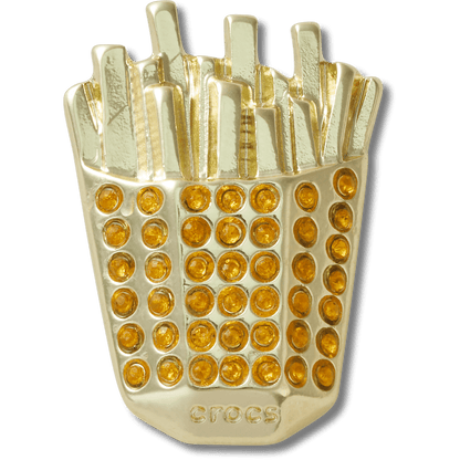 Gold French Fries Jibbitz™ charms - Crocs