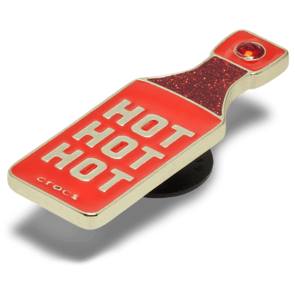 Gold Hot Hot Hot Sauce Jibbitz™ charms - Crocs