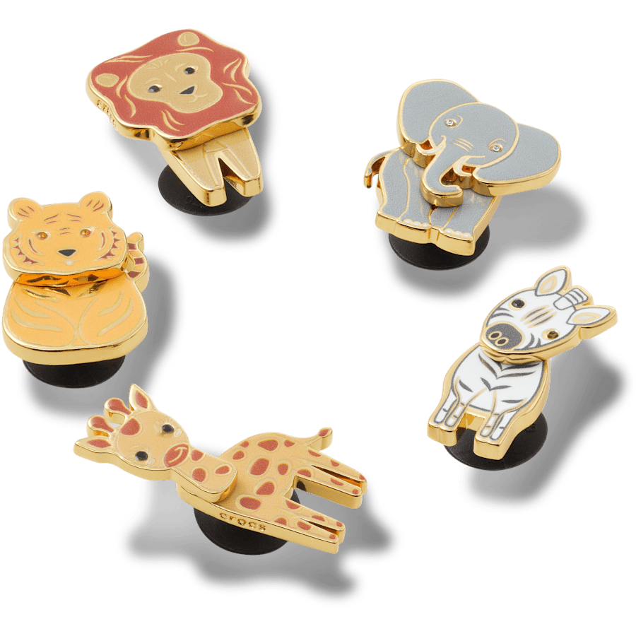 Enamel Safari 5 Pack Jibbitz™ charms Women|Men|Jibbitz™ Charms Outlet