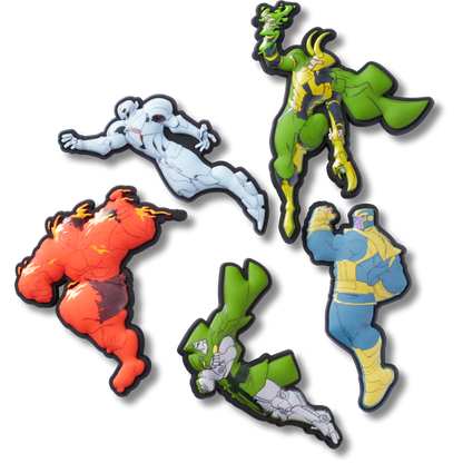 Avengers Villains 5Pck Jibbitz™ charms - Crocs