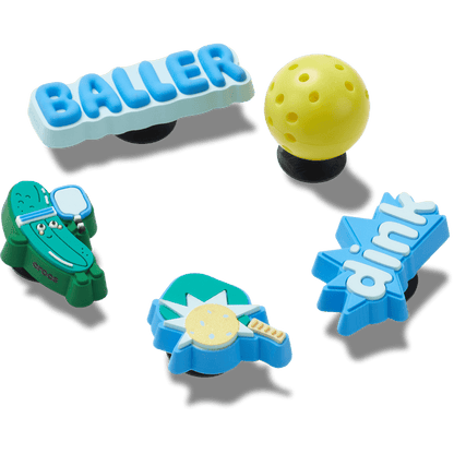 Pickle Ball 5 Pack Jibbitz™ charms - Crocs