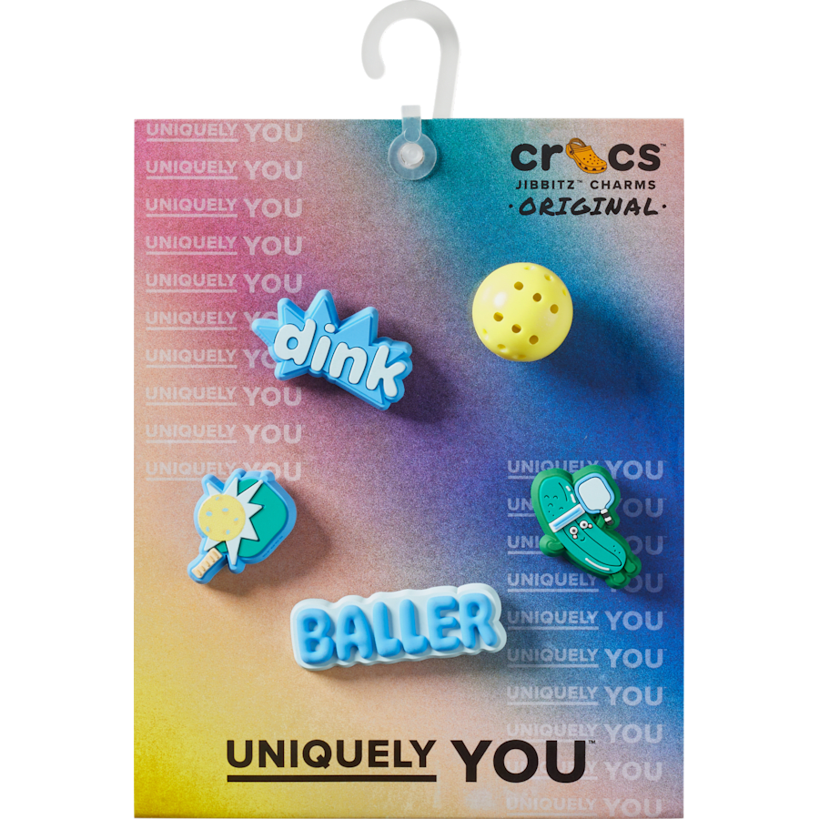 Pickle Ball 5 Pack Jibbitz™ charms Women|Men|Jibbitz™ Charms For Sale