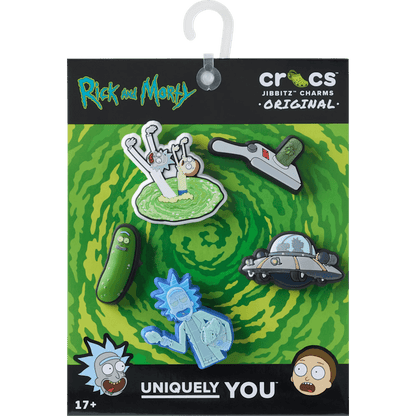 Rick and Morty 5 Pack Jibbitz™ charms - Crocs