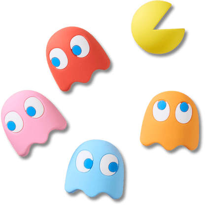Pacman II 5 Pack Jibbitz™ charms - Crocs