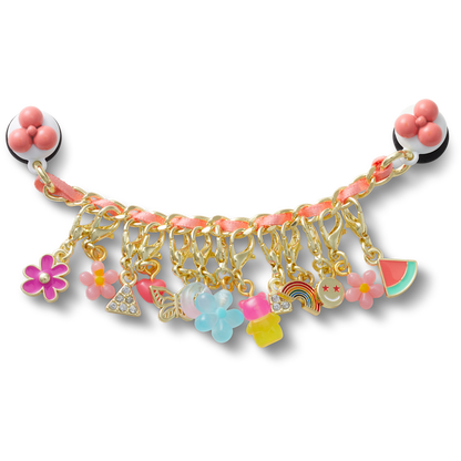Pink Adjustable Charm Chain Jibbitz™ charms - Crocs