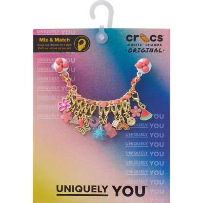 Pink Adjustable Charm Chain Jibbitz™ charms - Crocs
