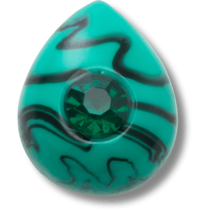 Emerald May Birthstone Collection Jibbitz™ charms - Crocs