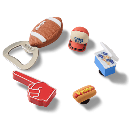 Tailgate 5 Pack Jibbitz™ charms - Crocs