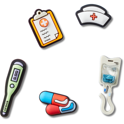 Healthcare 5 Pack Jibbitz™ charms - Crocs