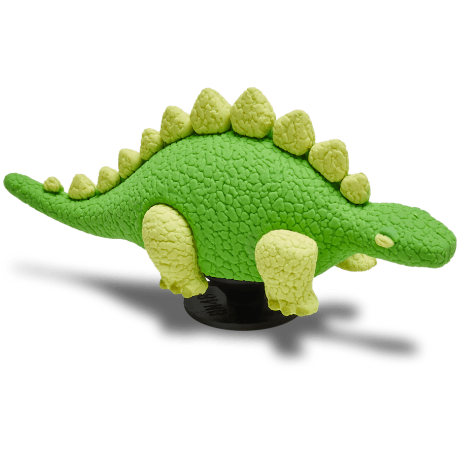 3D Green Dino with Scales Jibbitz™ charms Women|Men|Jibbitz™ Charms On Sale
