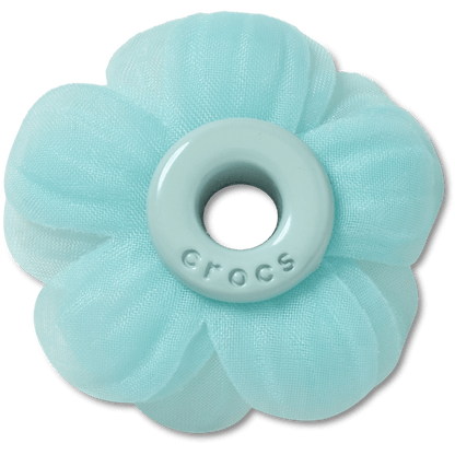 Blue Chiffon Grommet Jibbitz™ charms - Crocs