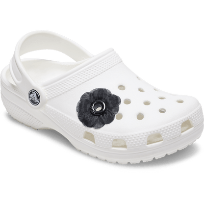 Black Chiffon Grommet Jibbitz™ charms - Crocs