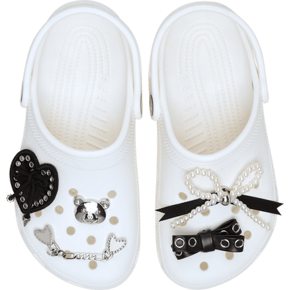 Indie Luxe Silver 5 Pack Jibbitz™ charms - Crocs