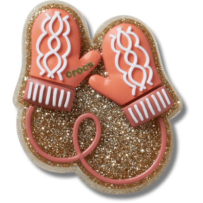 Glitter Pink Mittens Jibbitz™ charms - Crocs
