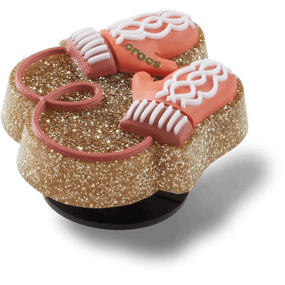 Glitter Pink Mittens Jibbitz™ charms - Crocs