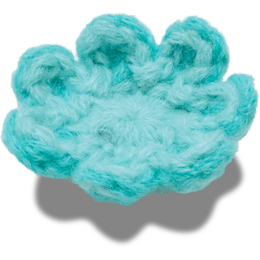 Crochet Blue Flower Jibbitz™ charms Women|Men Online