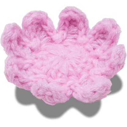 Crochet Light Pink Flower Jibbitz™ charms - Crocs