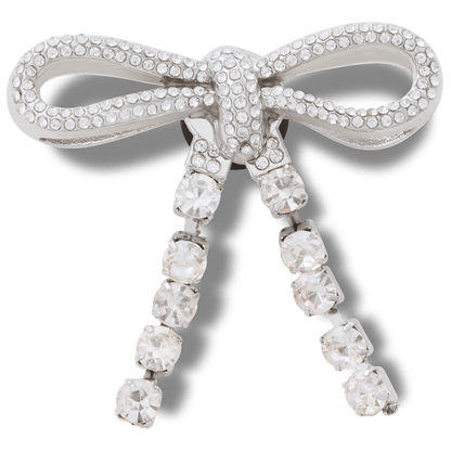 Silver Gem Bow Jibbitz™ charms - Crocs