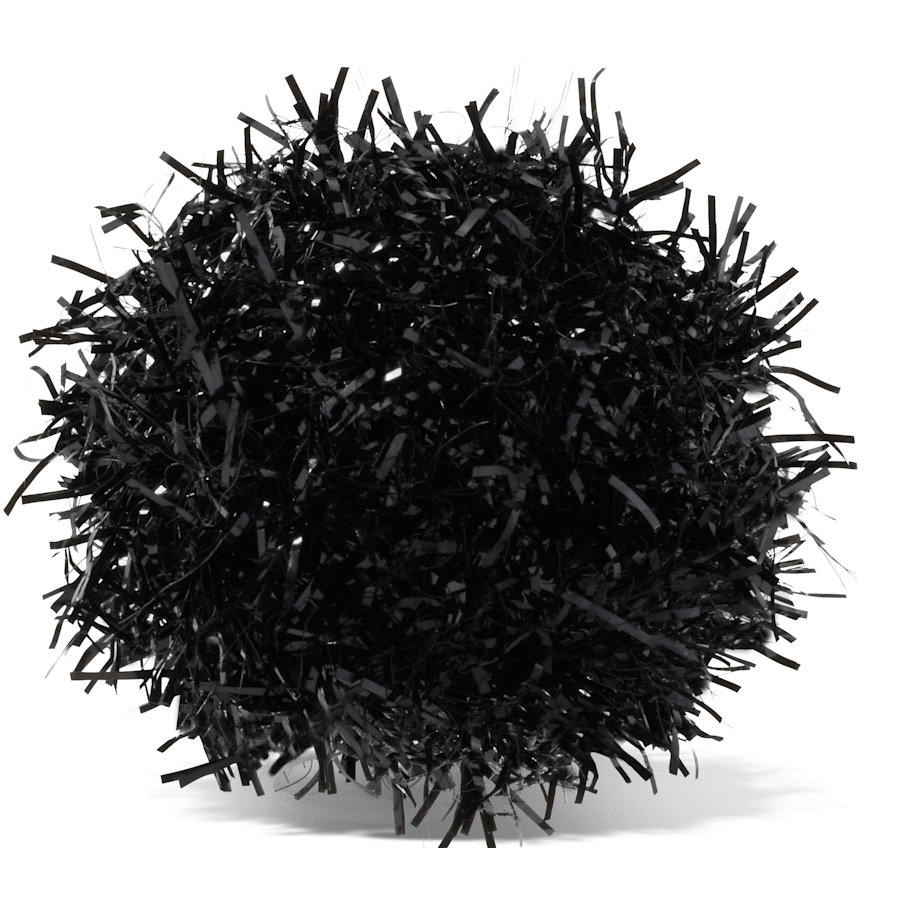 Black Tinsel Pom Jibbitz™ charms Women|Men On Sale