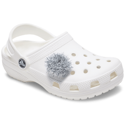 Silver Tinsel Pom Jibbitz™ charms - Crocs
