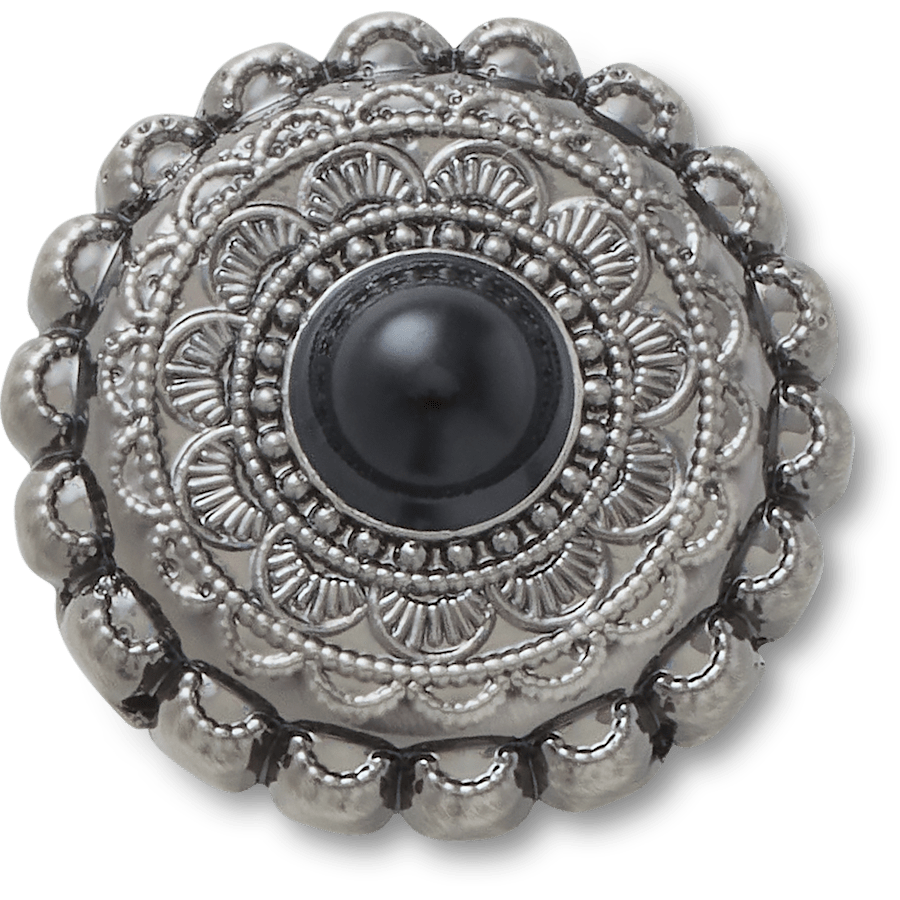 Silver and Black Emblem Jibbitz™ charms Women|Men|Jibbitz™ Charms Outlet