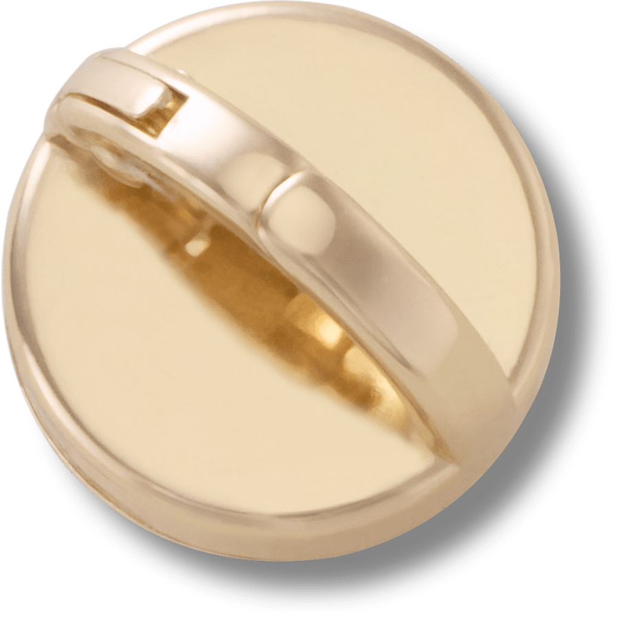 Gold Interchangeable Stud Jibbitz™ charms Women|Men Sale